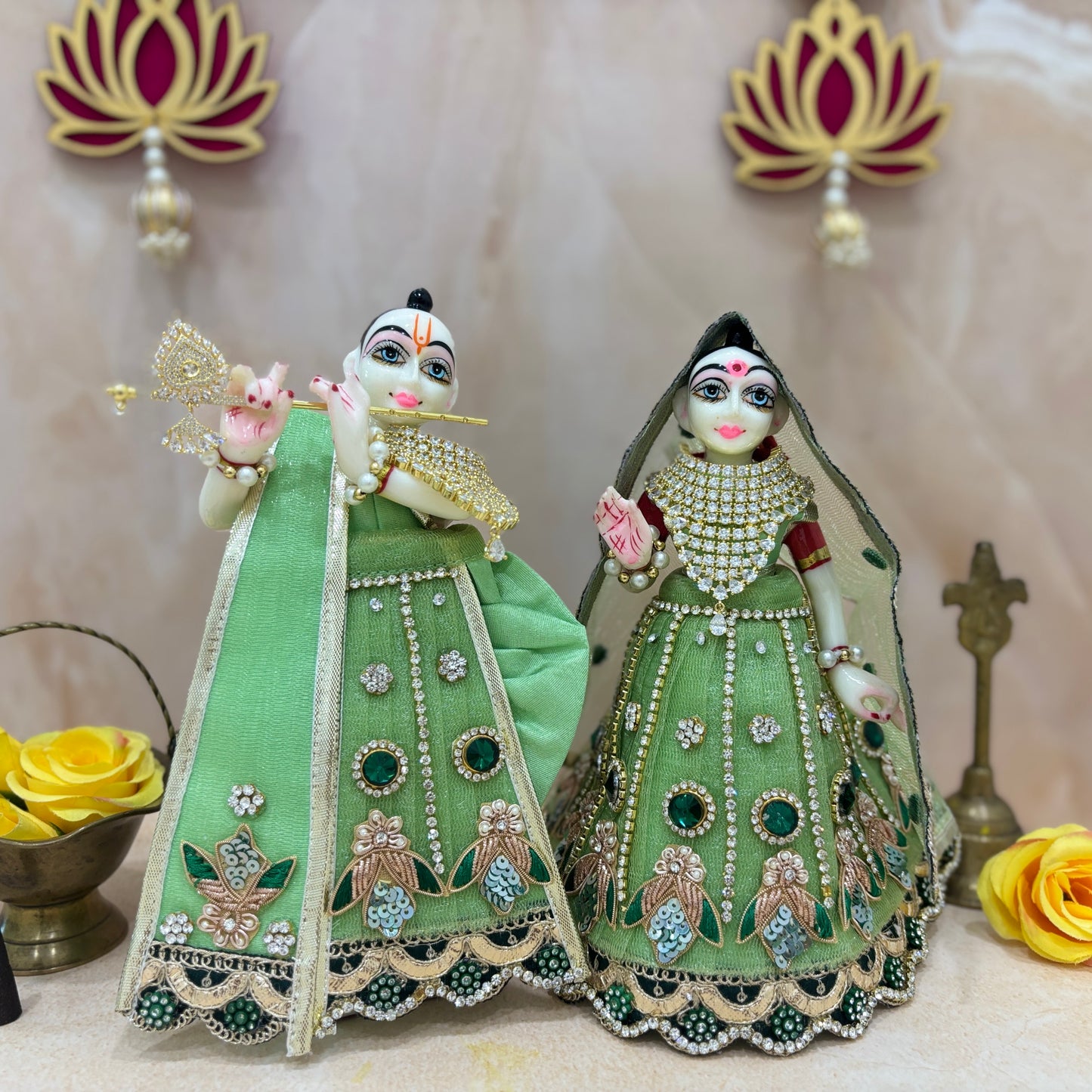 Nikunj Bihari Radhe Krishna Dress