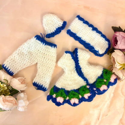 Kamakshi Woollen Radha Krishna Dress