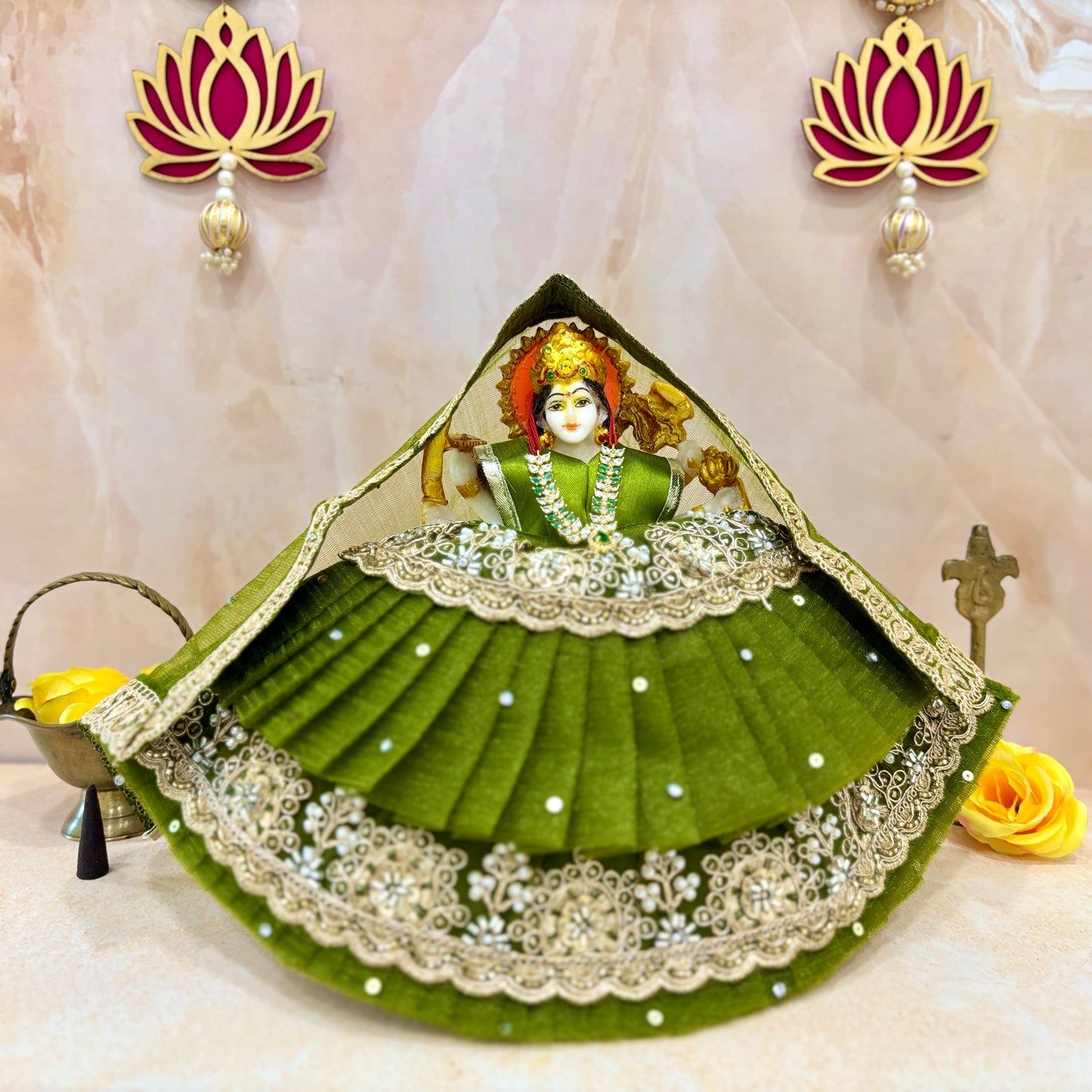Harit Shakti Mata Rani Dress