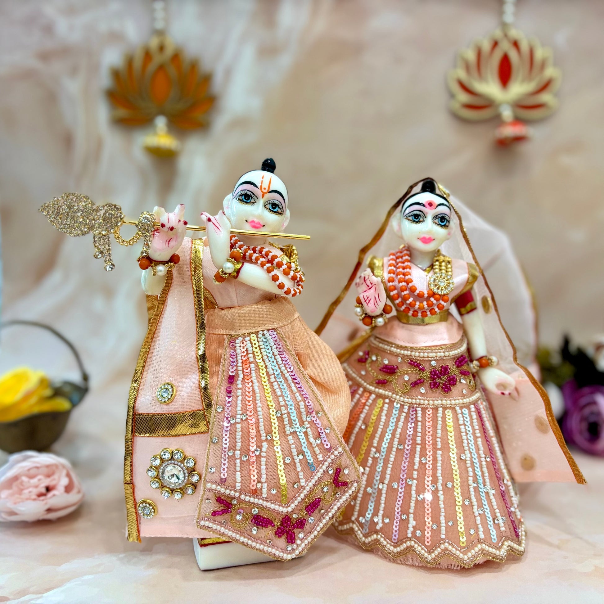Yugal Sobha Radha Krishna Dress
