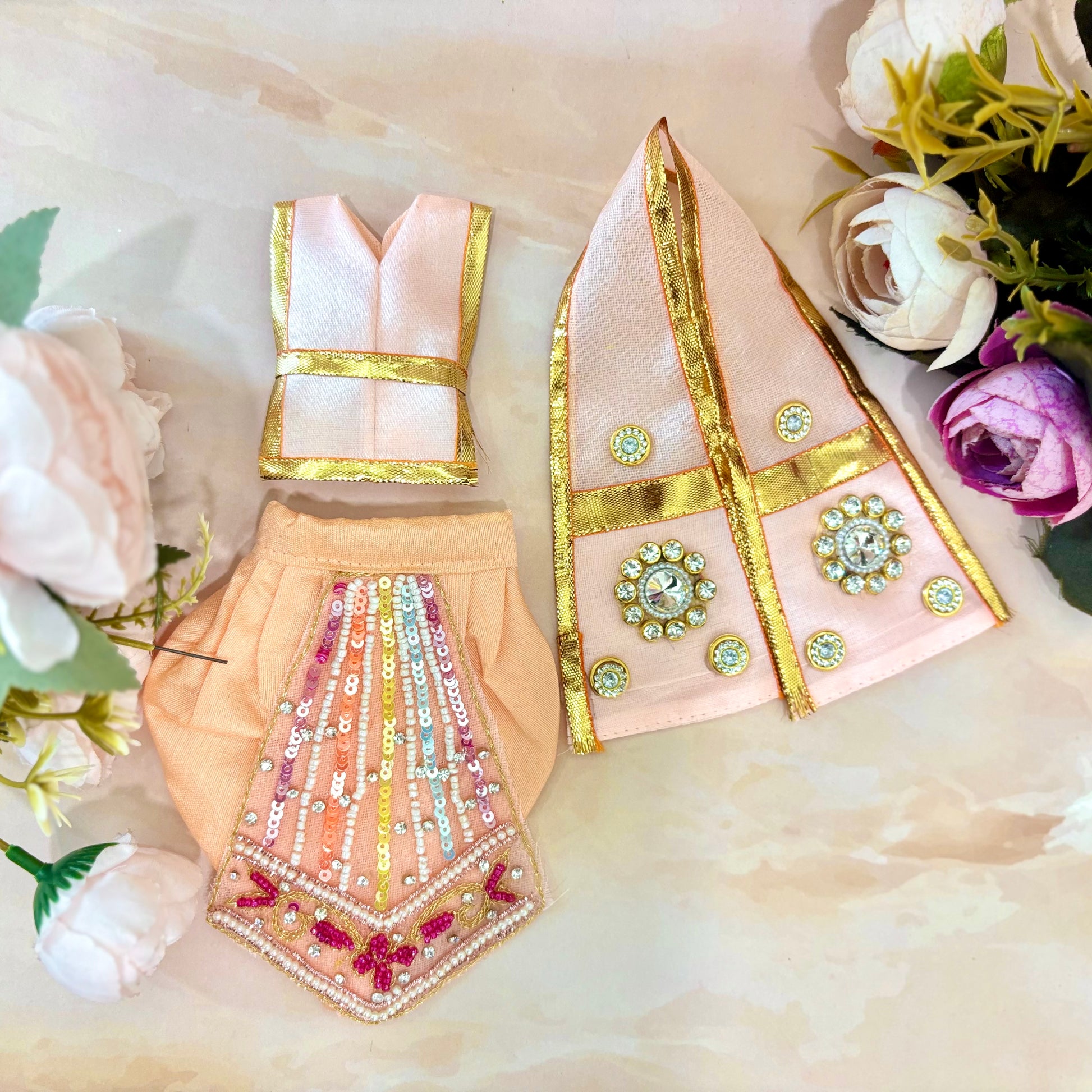 Yugal Sobha Radha Krishna Dress