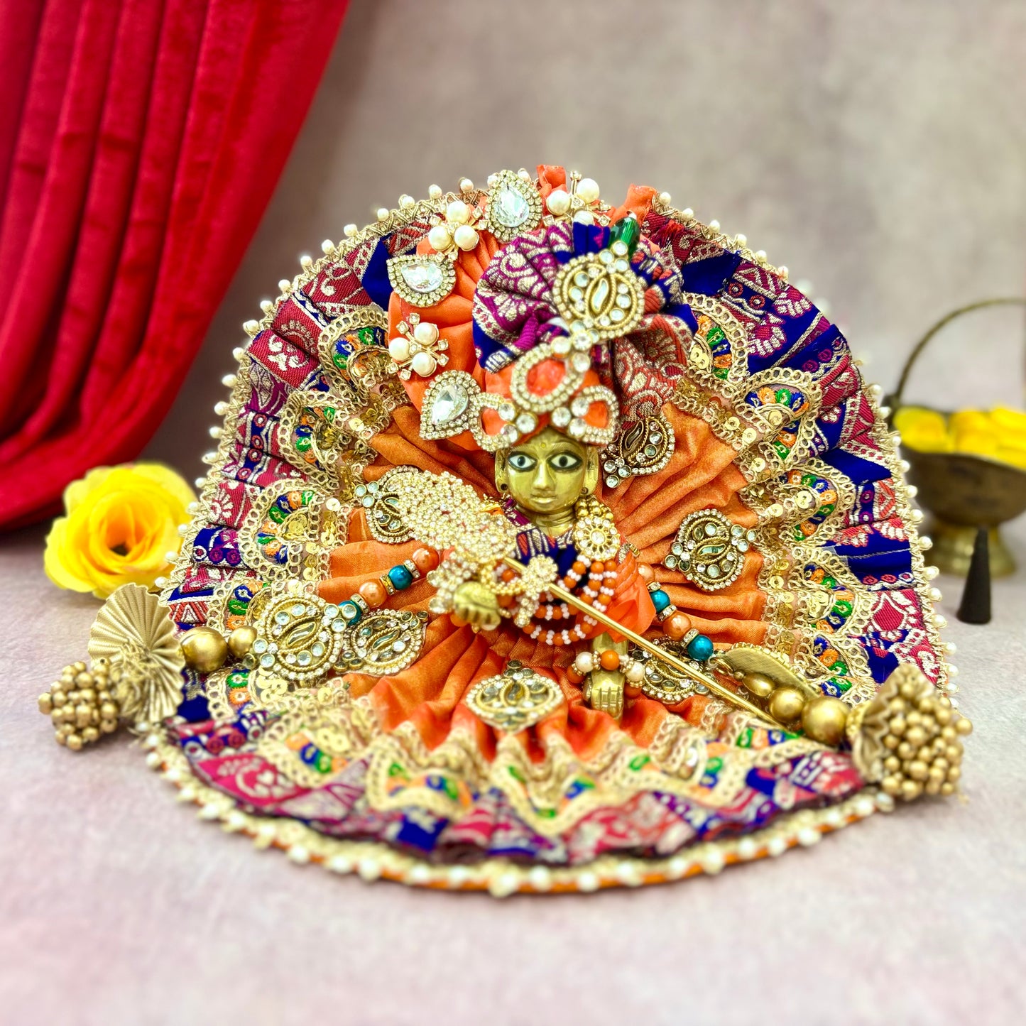 Kanchan Laddu Gopal Dress