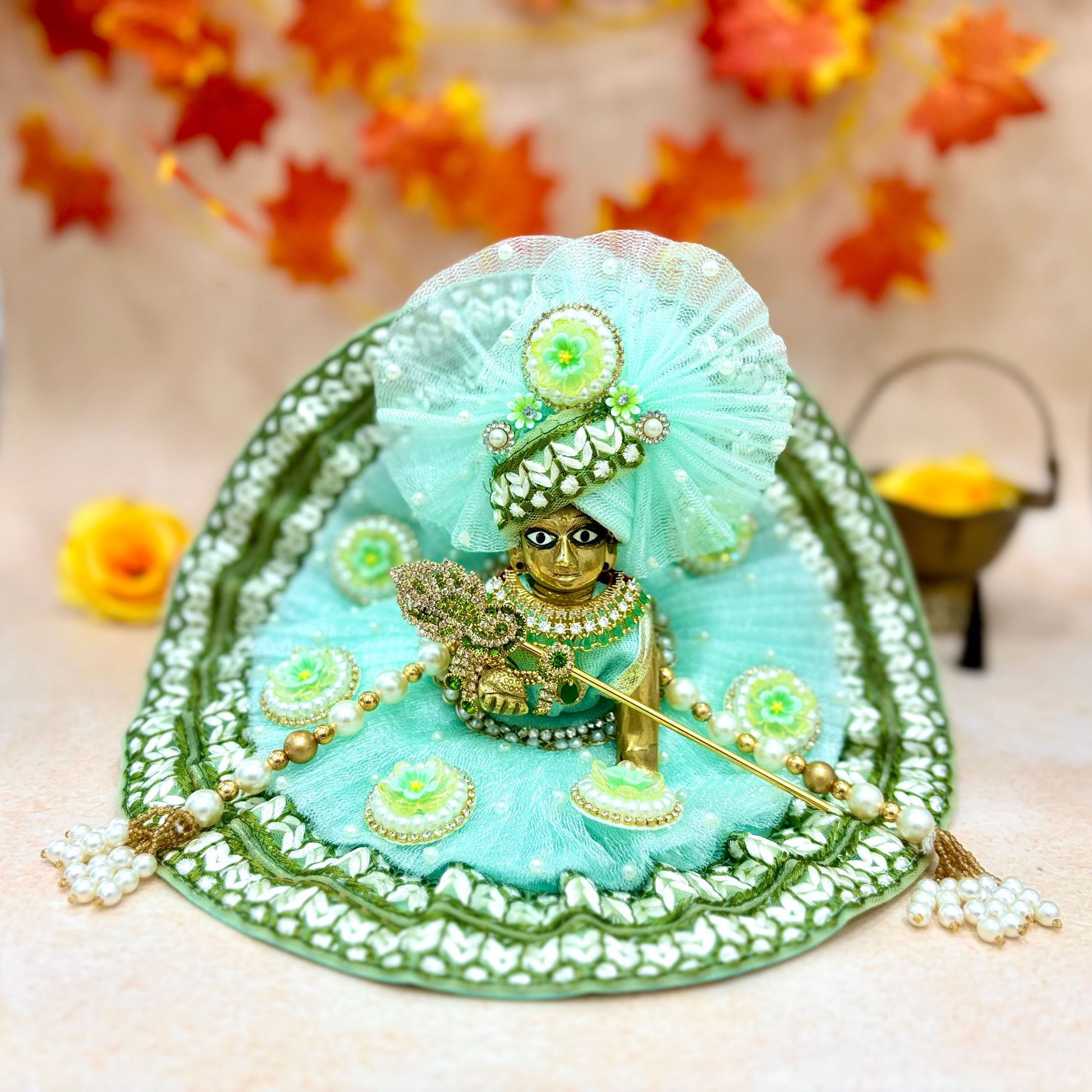 Shyamal Laddu Gopal Dress