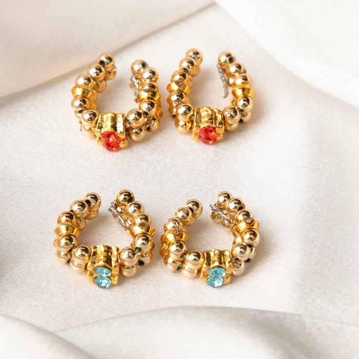 Kalashree Gold Bead Kangan Set (Pack of 2)