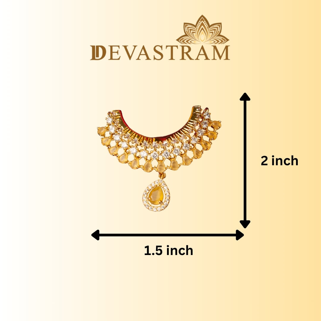 Kanak Madhuri Necklace size details 