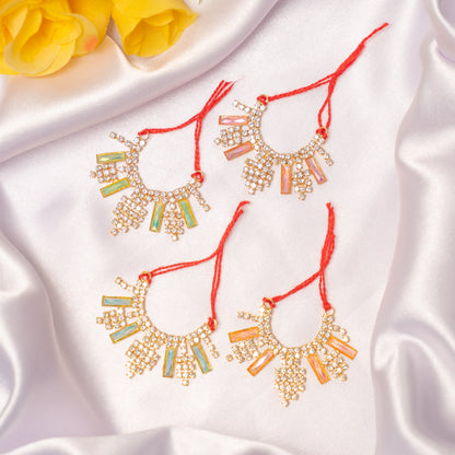Kanak Shringar Necklace(Pack of 4)