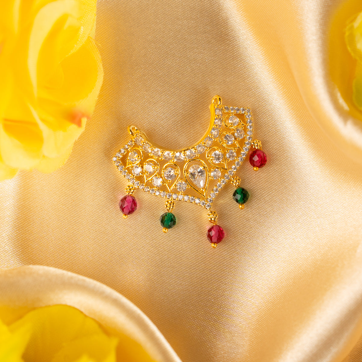 Komalika triratna Kanha ji Necklace