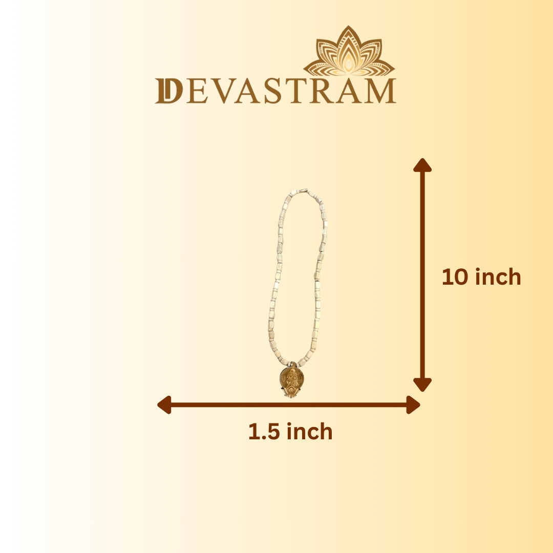 Chandan Tulsi Mala with Radhe Krishna Pendant For Men & Women in best quaity