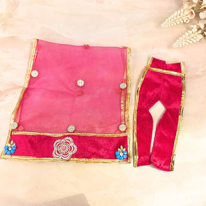 Aarunyaa Velvet Mata Rani Dress