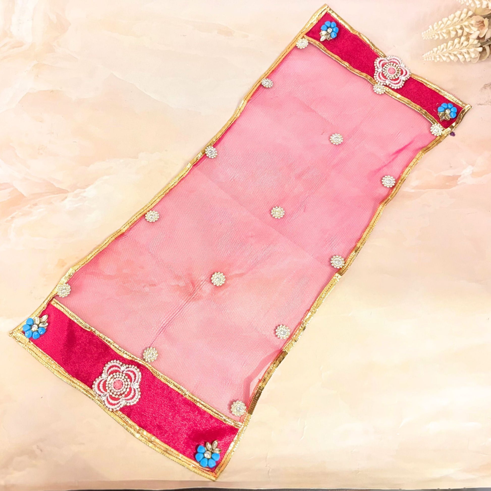 Aarunyaa Velvet Mata Rani Dress