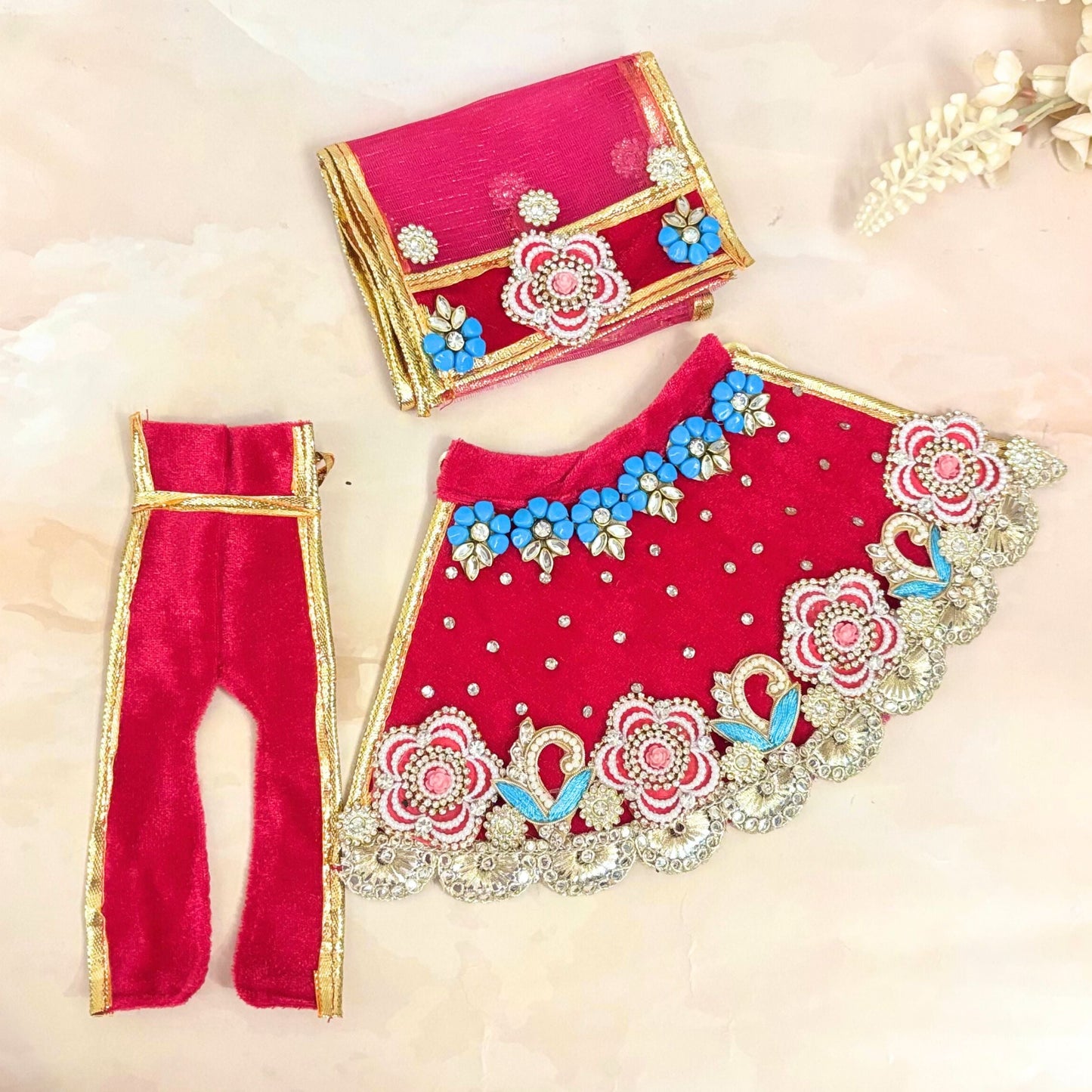 Yugalrag Radha Krishna Dress