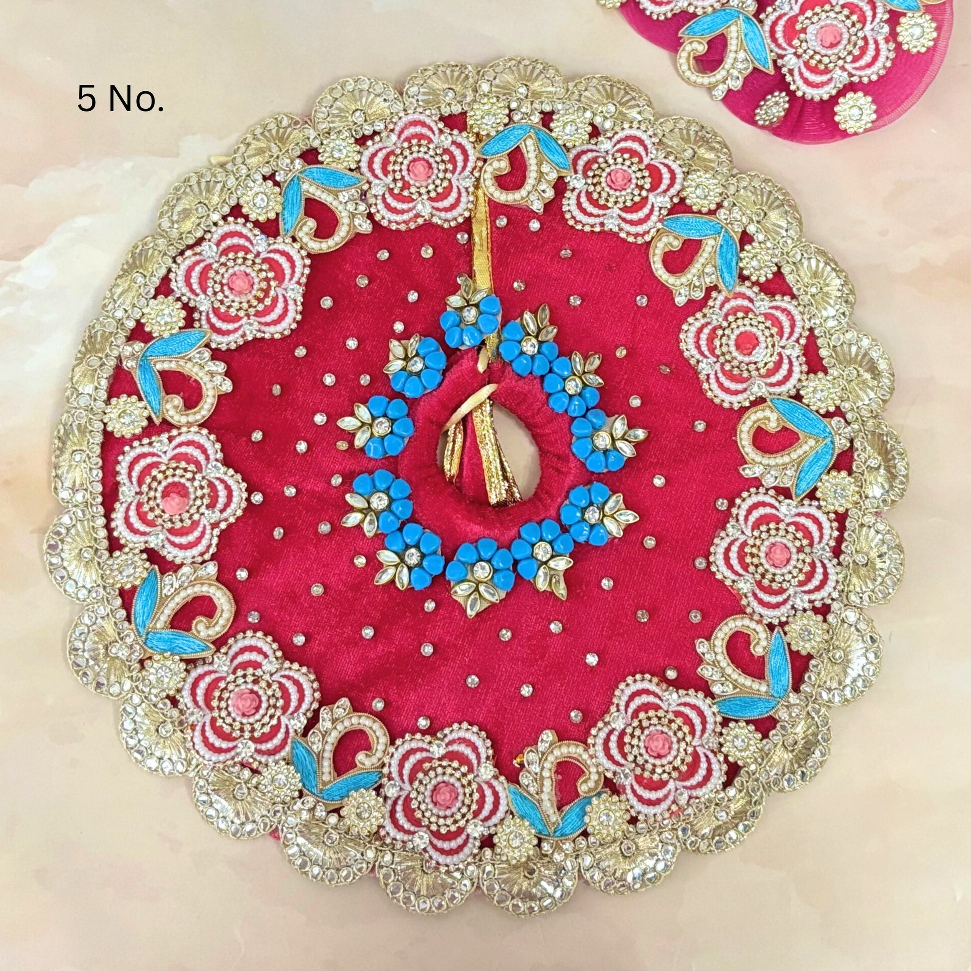 Kamalnayan Velvet Laddu Gopal Dress