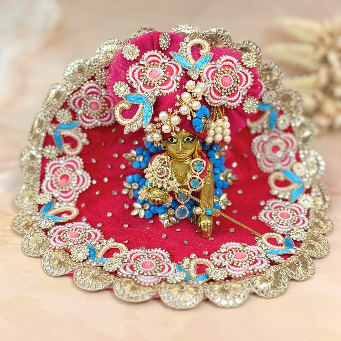 Kamalnayan Velvet Laddu Gopal Dress