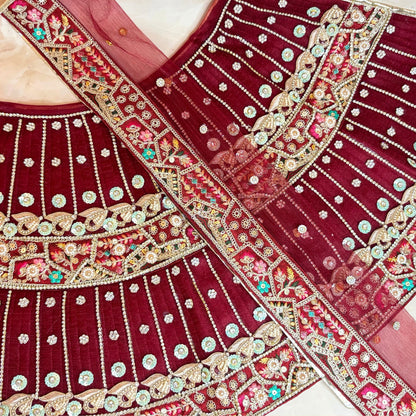 Luxe- Mahagauri Durga Maa Dress