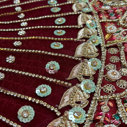 Luxe- Mahagauri Durga Maa Dress