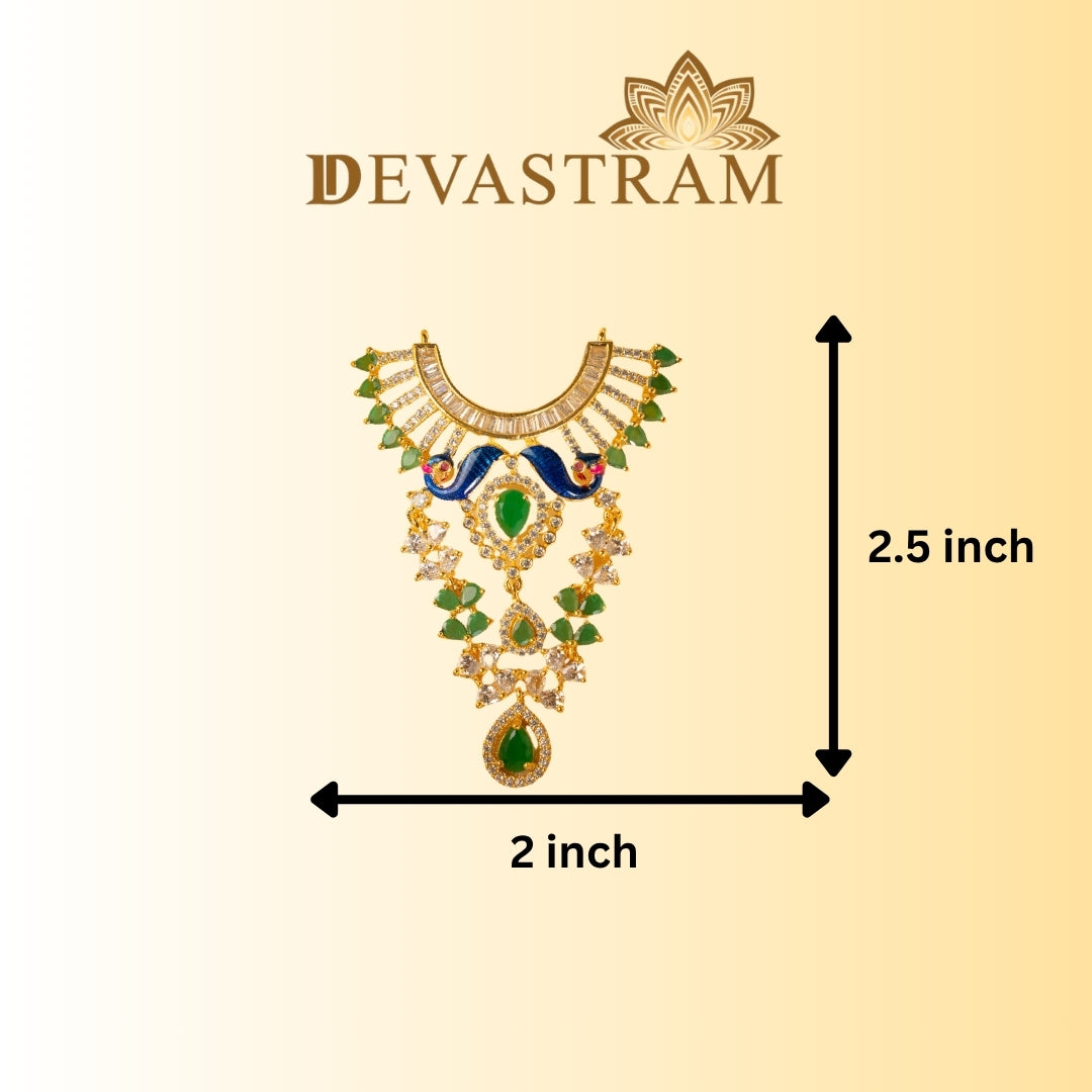 Mayur Harita Necklace size details 