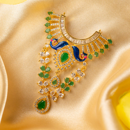Mayur Harita Laddu Gopal Necklace