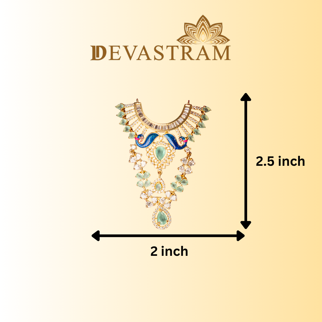 Mayur Kanti Necklace size details 