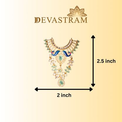 Mayur Kanti Necklace size details 
