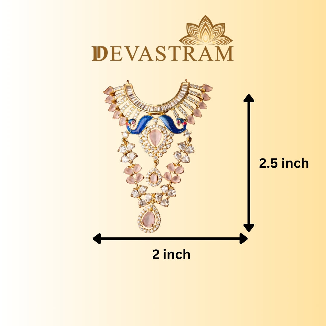 Mayur Madhvi Necklace size details