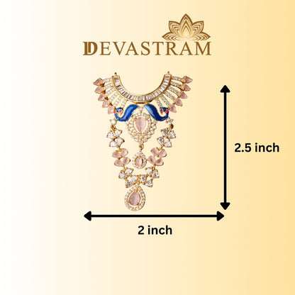 Mayur Madhvi Necklace size details