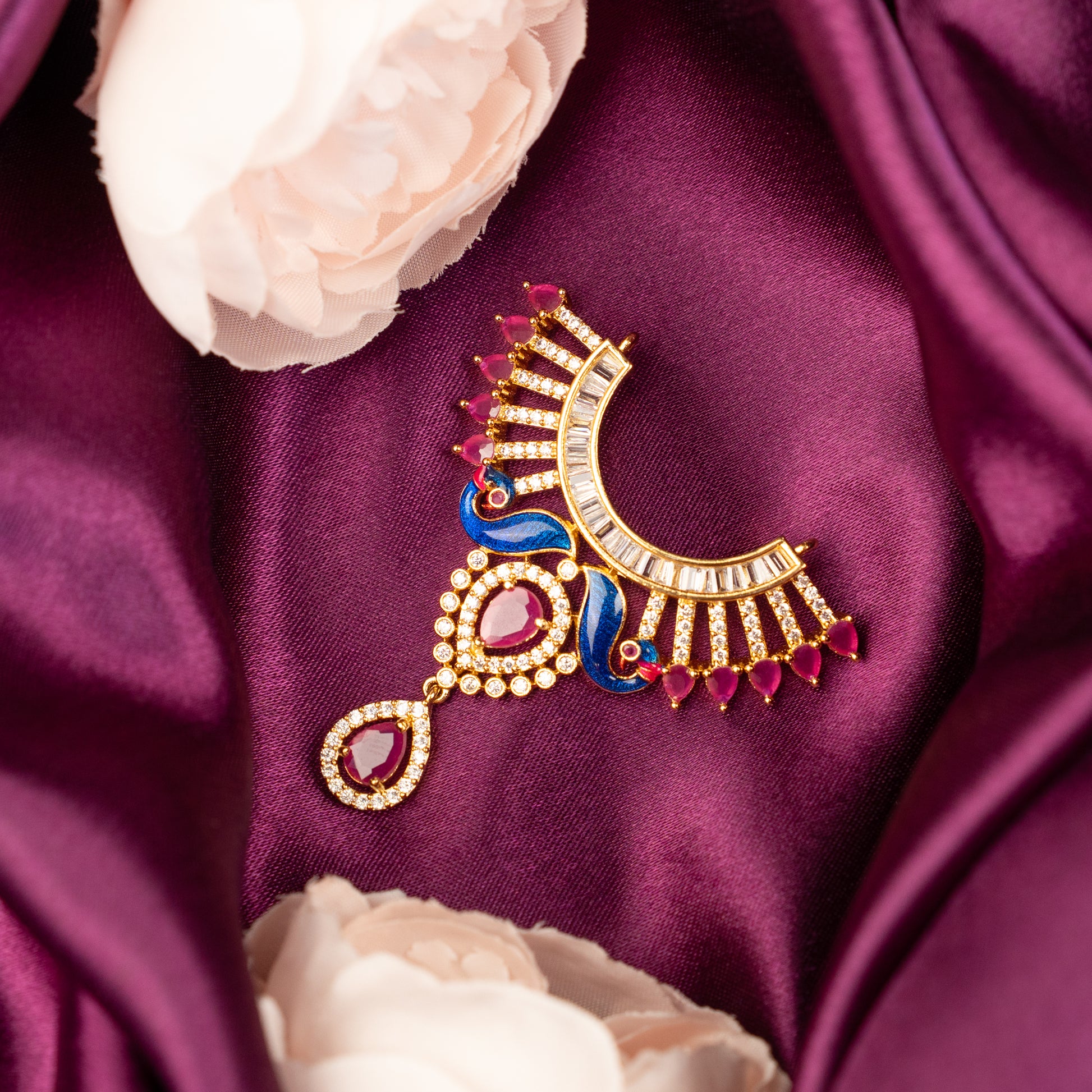 Mayur Ratna Kanha jii Necklace
