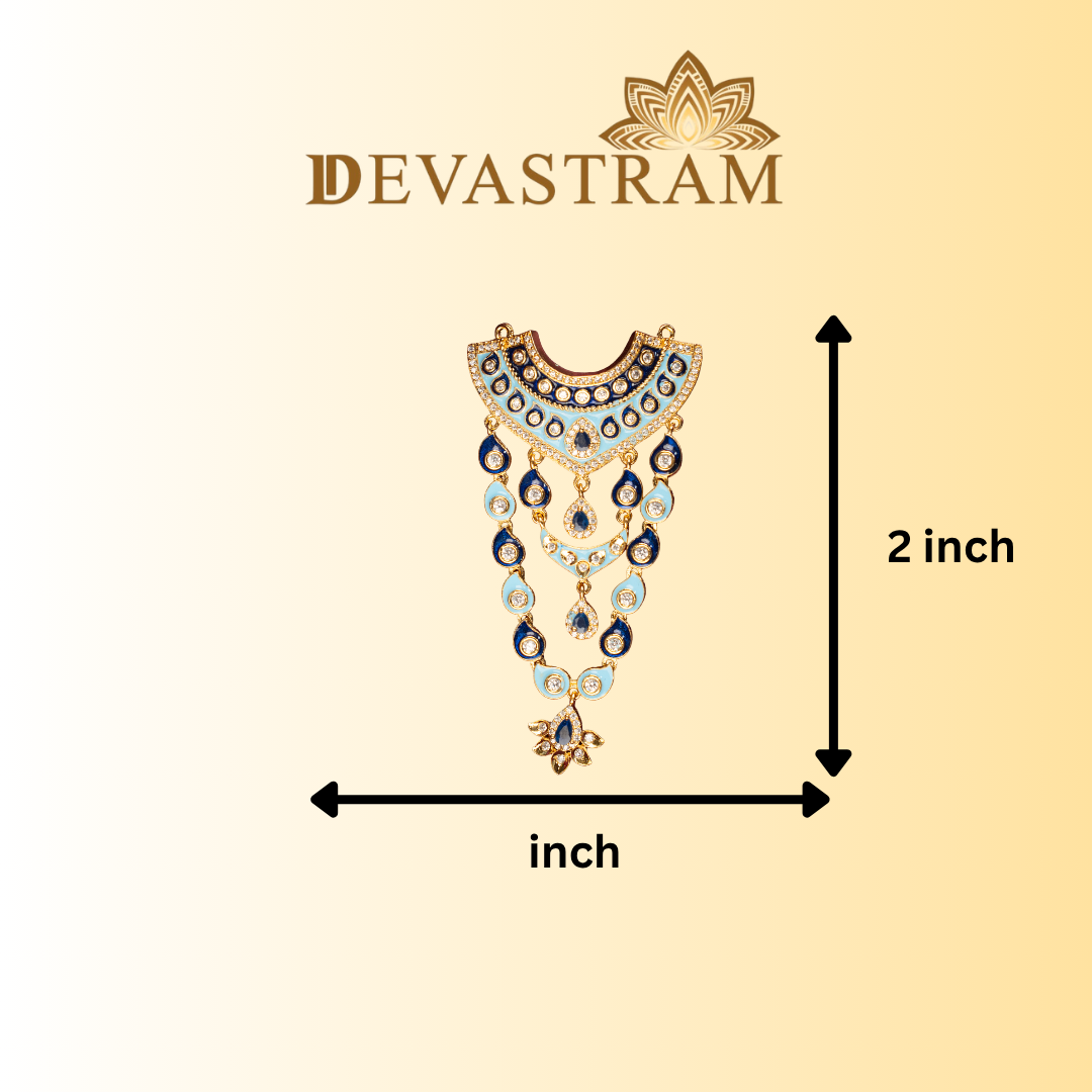 Neelambara Jyoti Necklace size details 