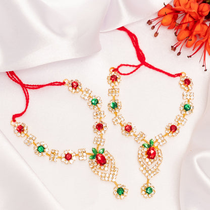 Padma Ratna Necklace(Pack of w2)