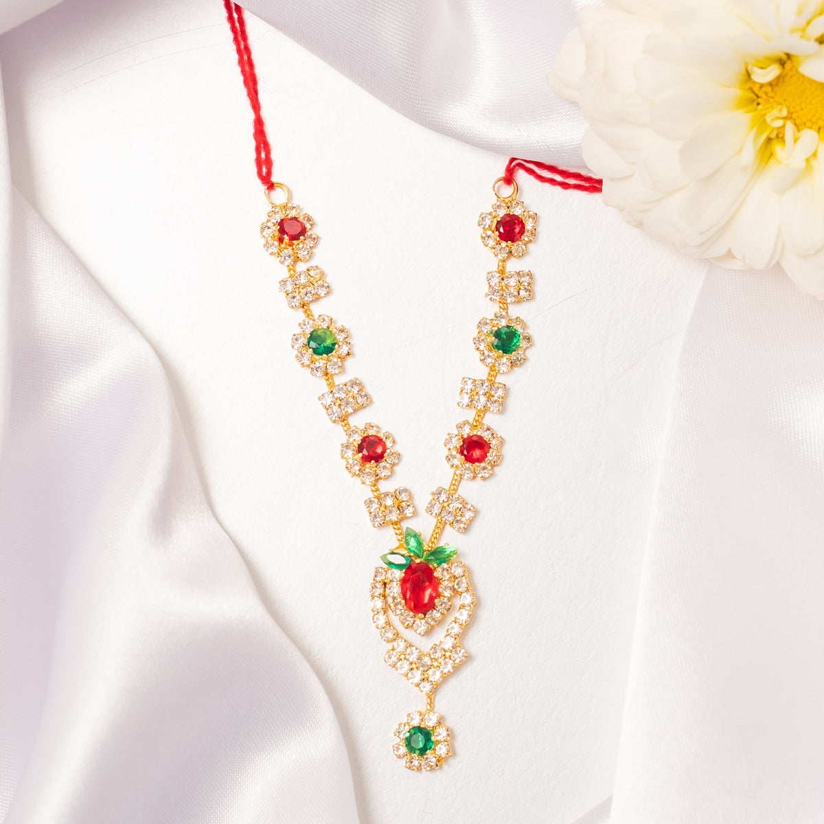 Padma Ratna Necklace(Pack of w2)