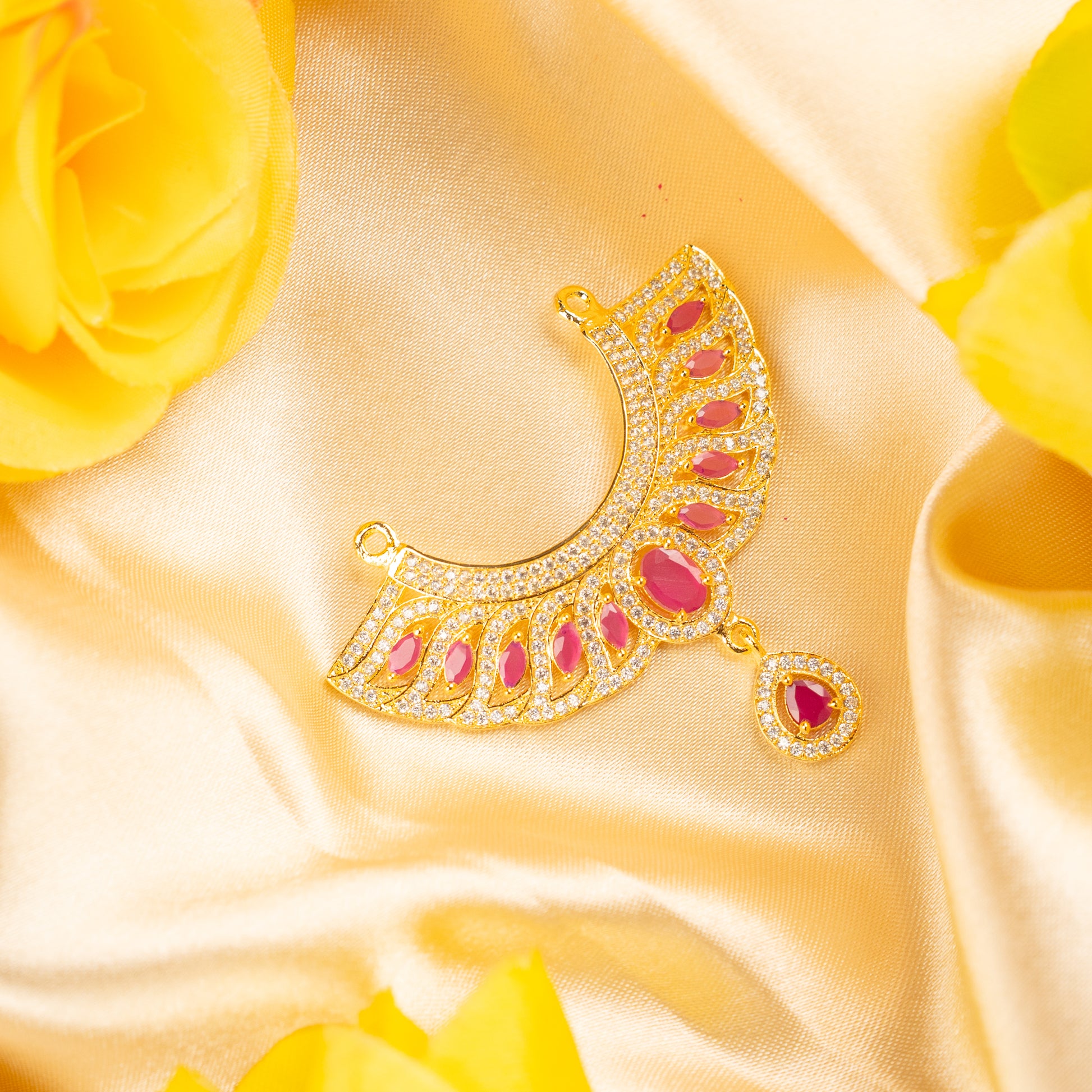 Pallavi Ratna laddu gopal necklace