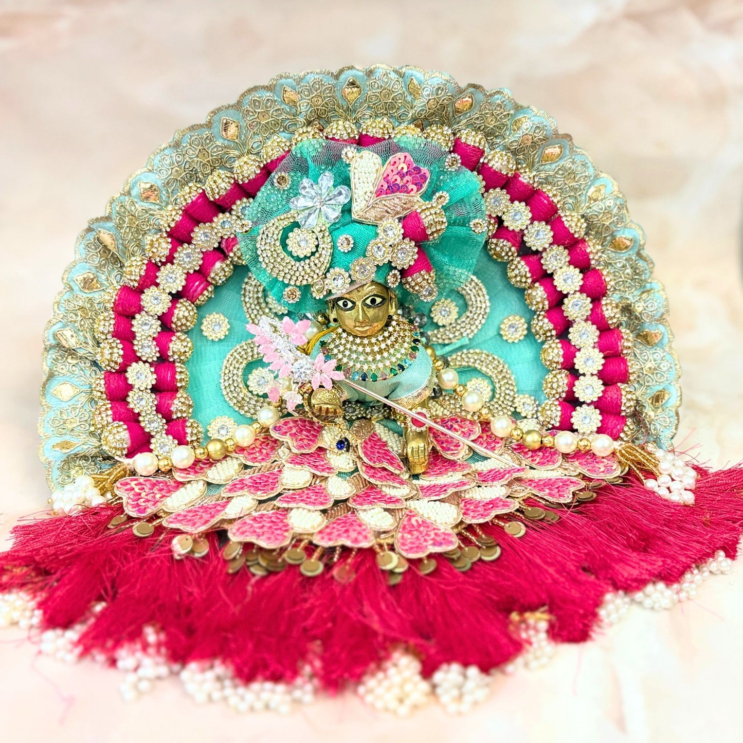 Padmaraga Laddu Gopal Dress