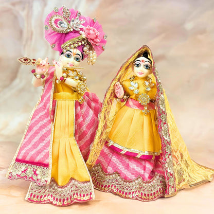 Varnika Radha Krishna Leheriya Dress