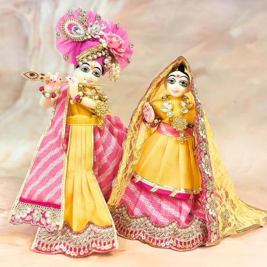 Varnika Radha Krishna Leheriya Dress