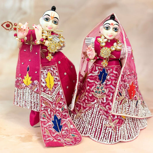 Rajshobhā Radha Krishna Dress