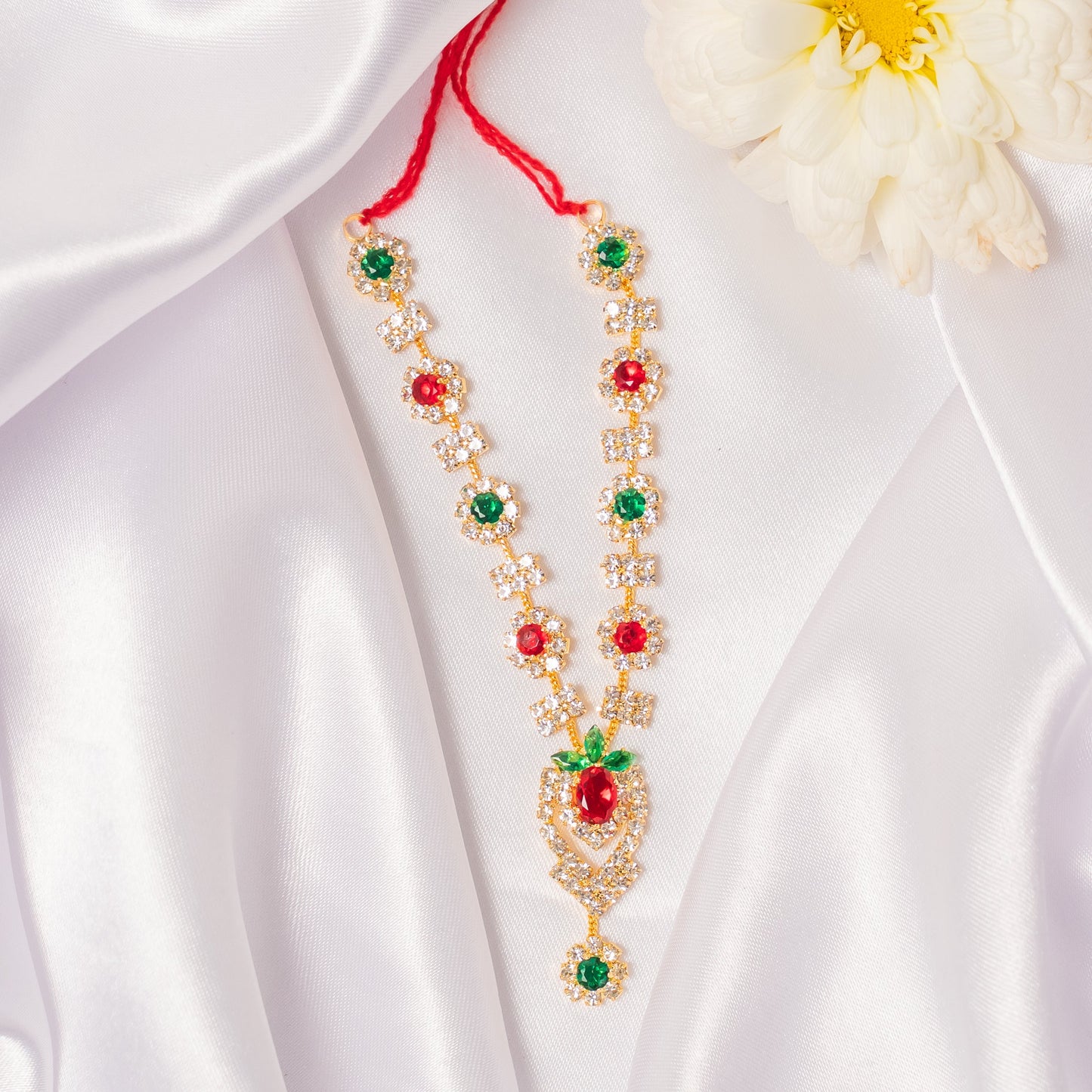Pushp Ratna Necklace(Pack of 2)