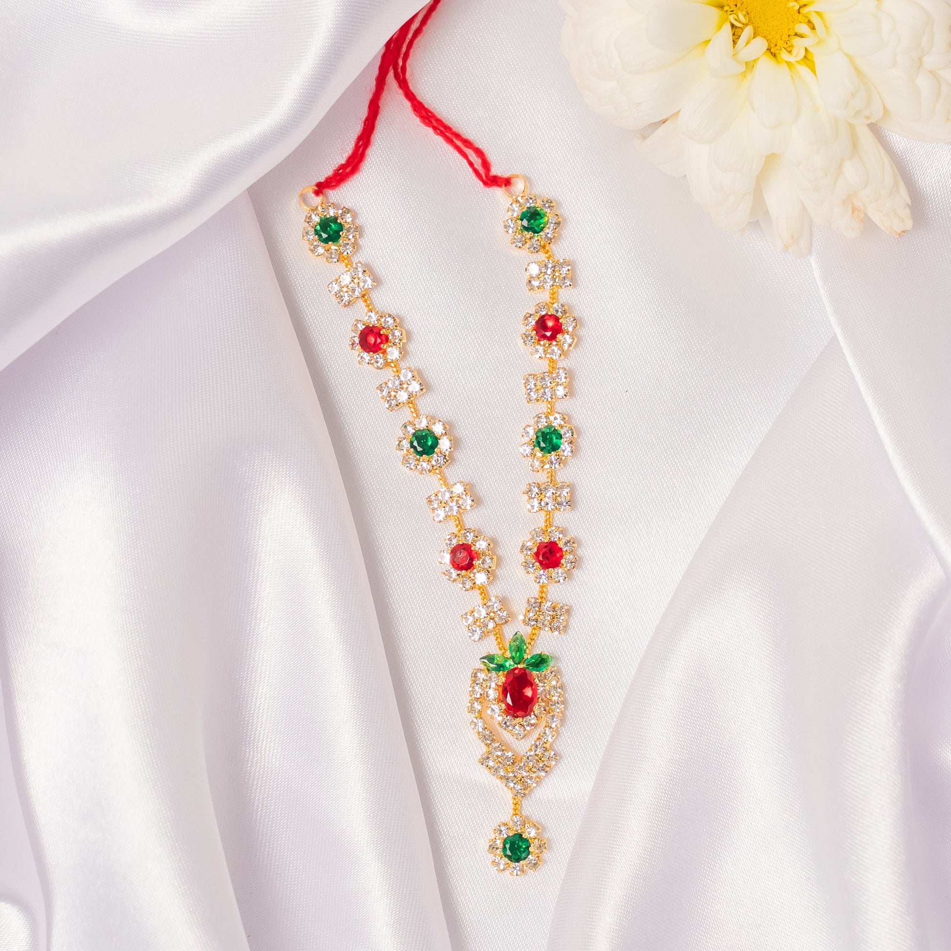 Pushp Ratna Necklace(Pack of 2)