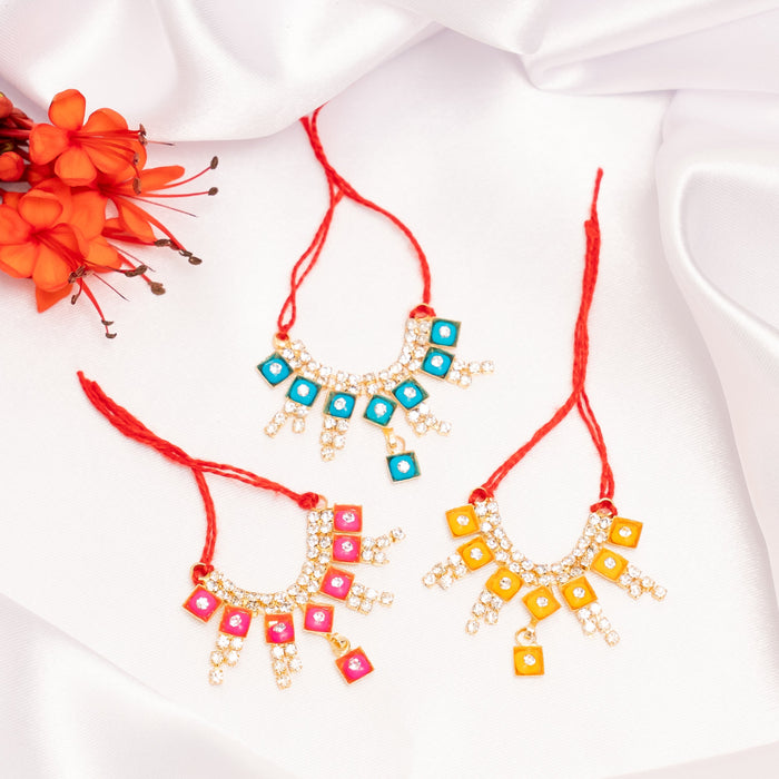 Rangoli Ratna Necklace (Pack of 3)