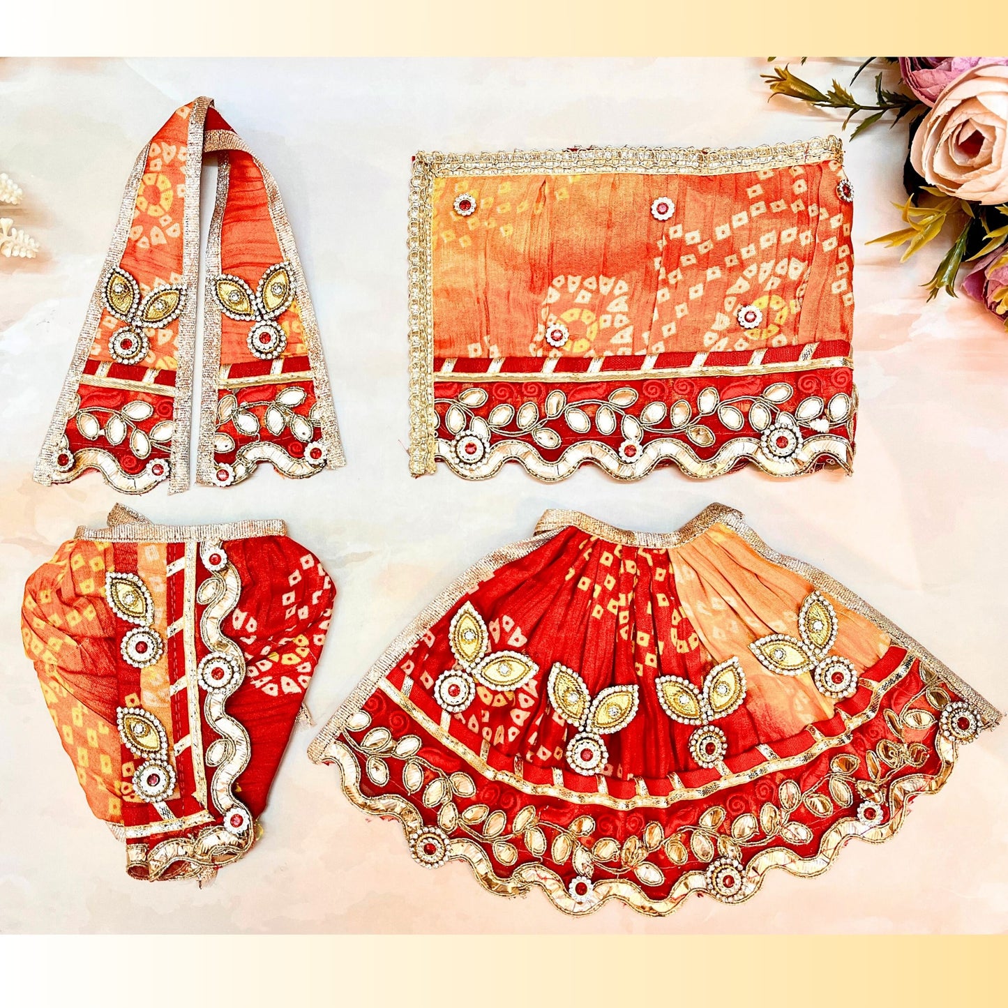 Rajtej Radha Krishna Dress