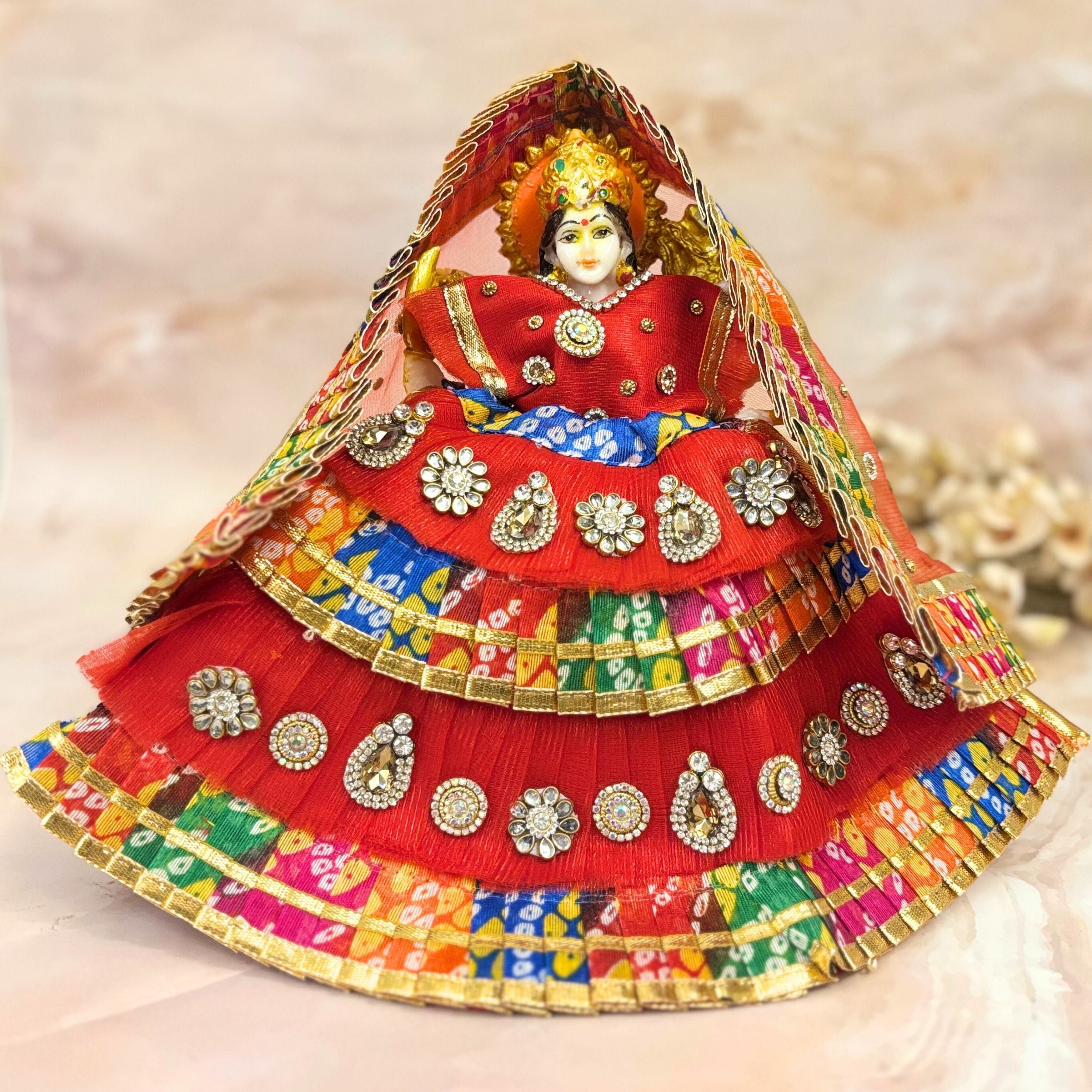 Raktangi Mata Rani Dress – Devastram