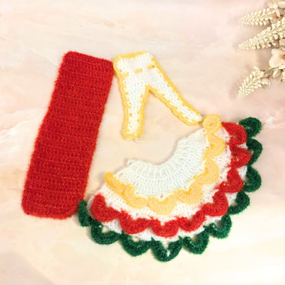 Vasantleela Woollen Radha Krishna Dress