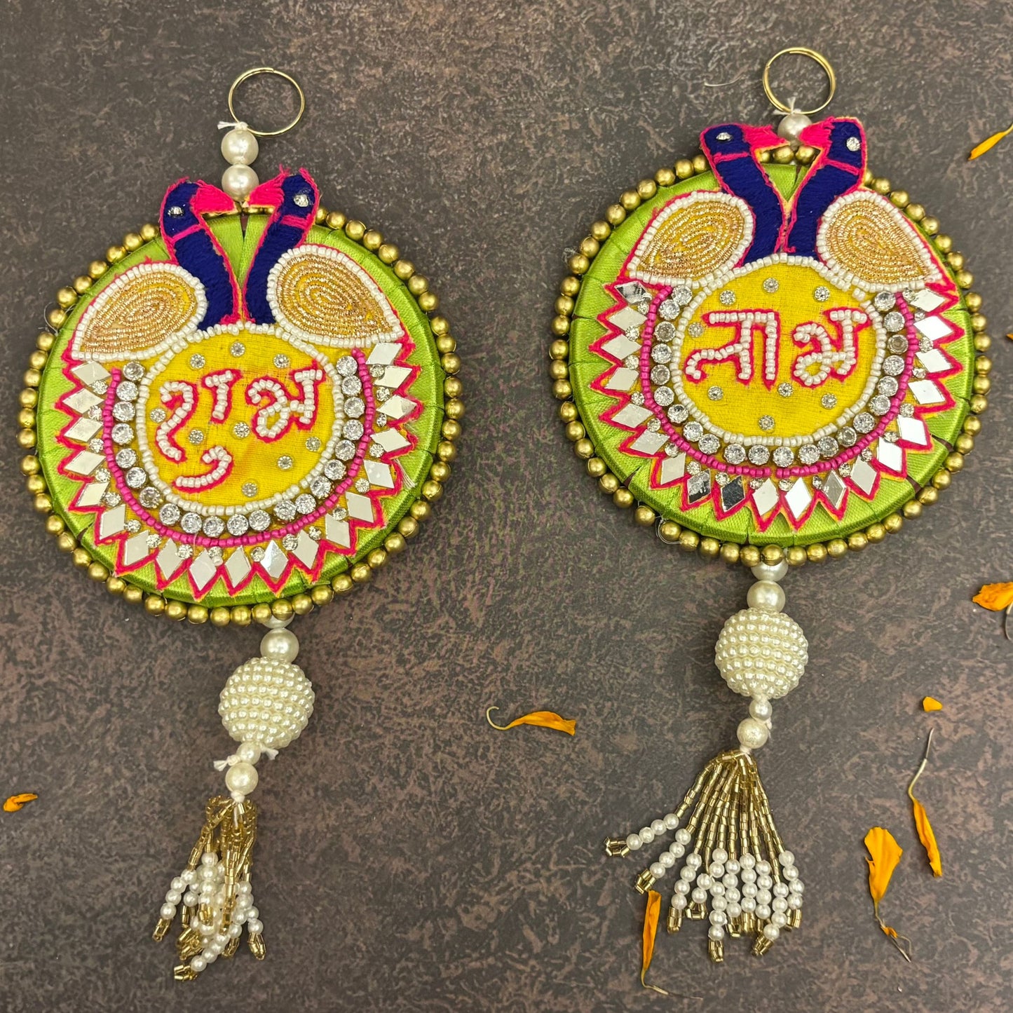 Peacock Shubh Labh Hanging