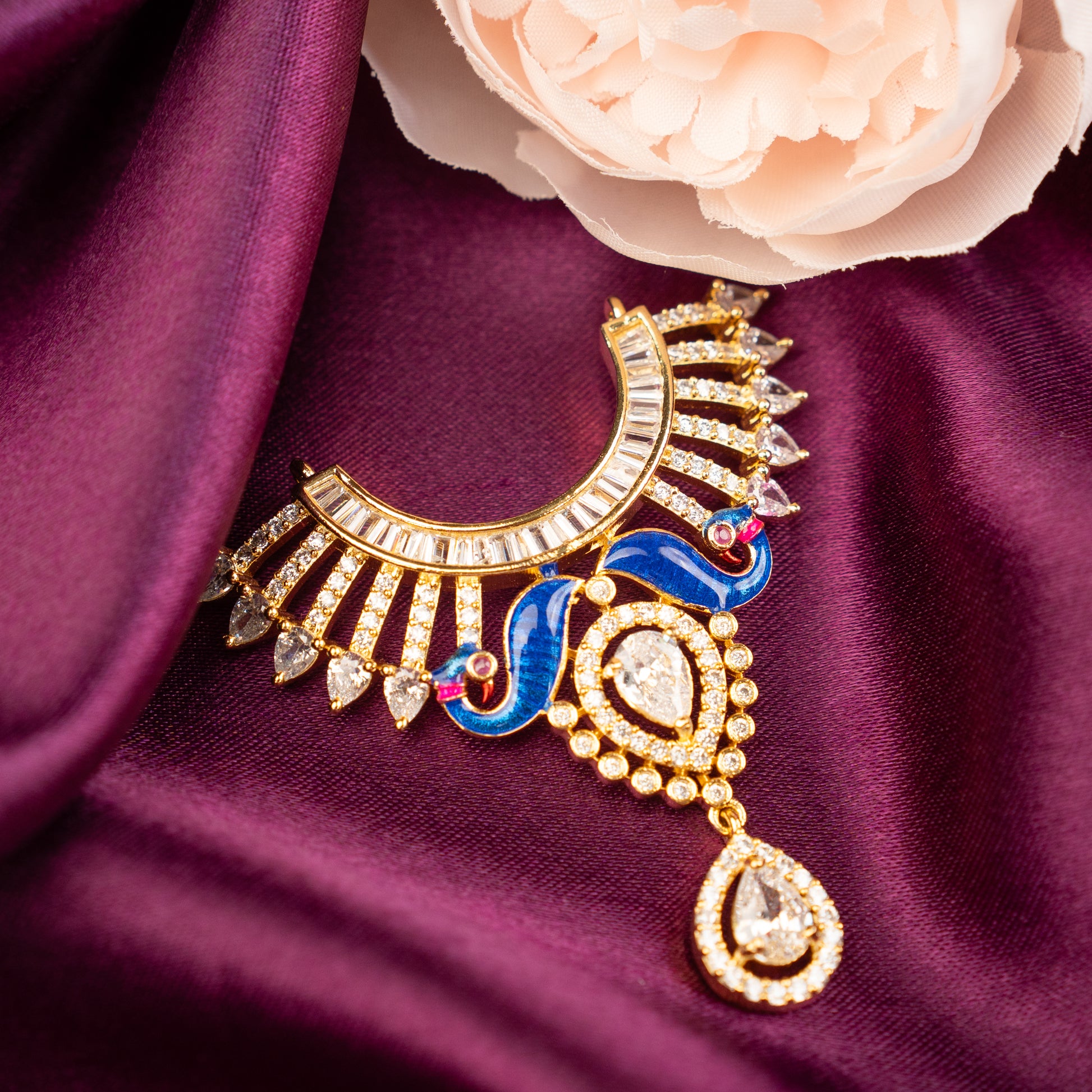 Shyamangi Ratna kanha ji Necklace