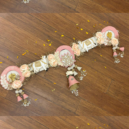 Luxe- Blush Lotus Heritage Toran