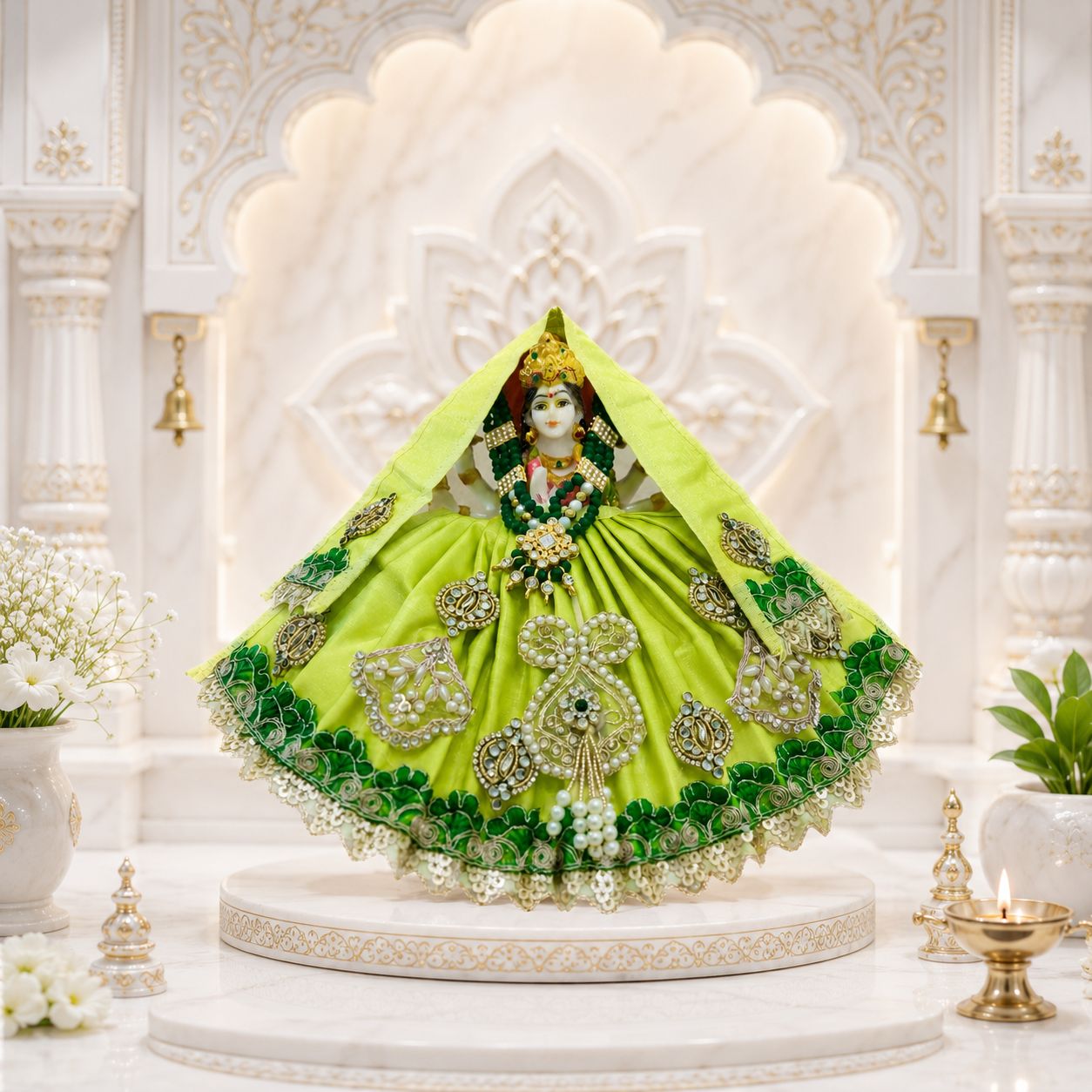 Harit Utsav Mata Rani Dress