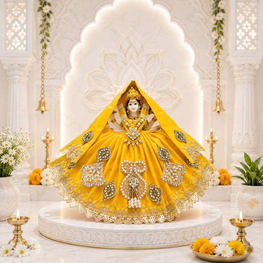 Peetambarii Shringar Mata Rani Dress