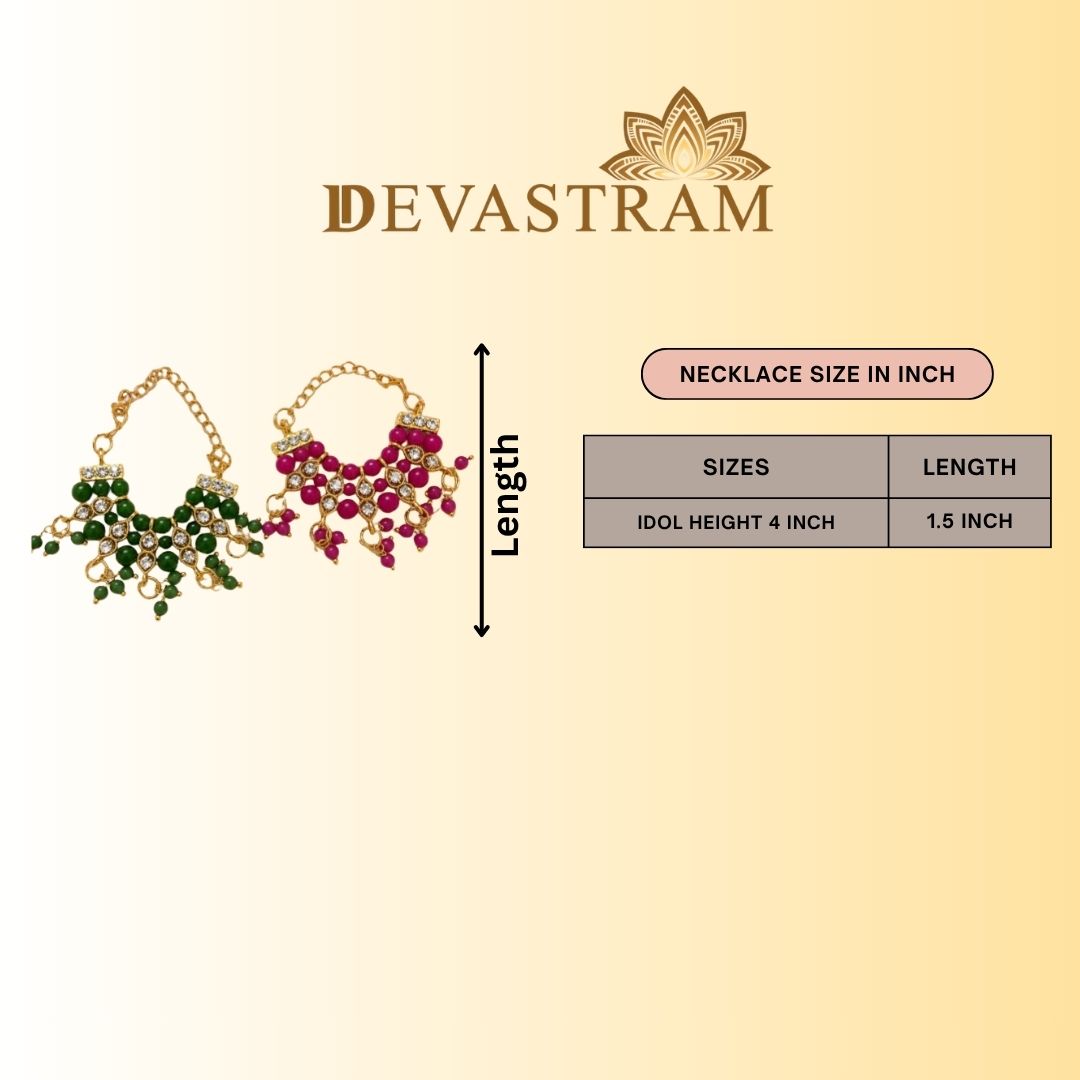 Ruby Harit Necklace Set(Pack of 2)