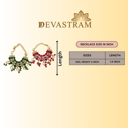 Ruby Harit Necklace Set(Pack of 2)