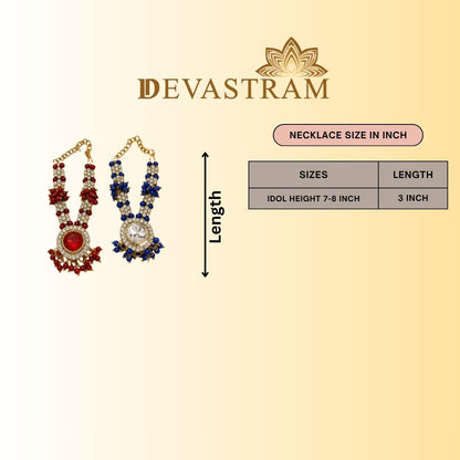 Neelam Moti Necklace Set(Pack of 2)