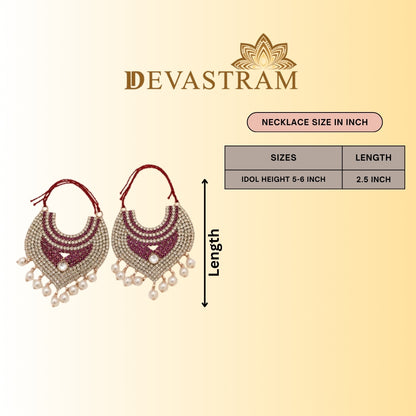 Rubyradha Shringar Necklace Set(Pack of 2)