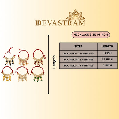 Madhuban Shringar Necklace Set(Pack of 6)